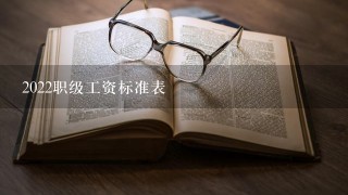 2022职级工资标准表