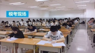 辽宁省事业单位待遇怎么样