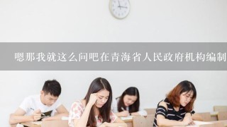 嗯那我就这么问吧在青海省人民政府机构编制委员会办公室内有哪些具体的部门负责人事管理和招聘等工作